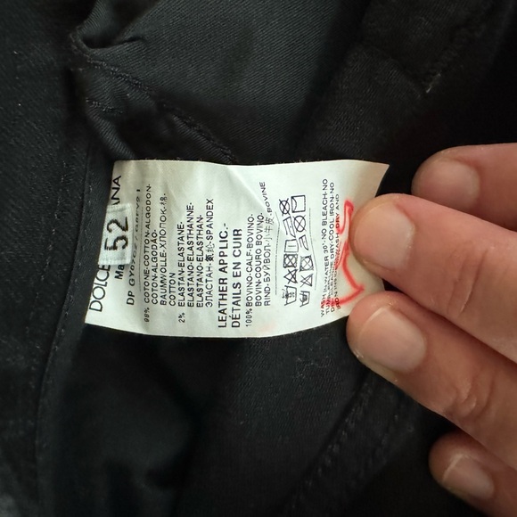 Dolce & Gabbana Black Slim Denim - Picture 6 of 6